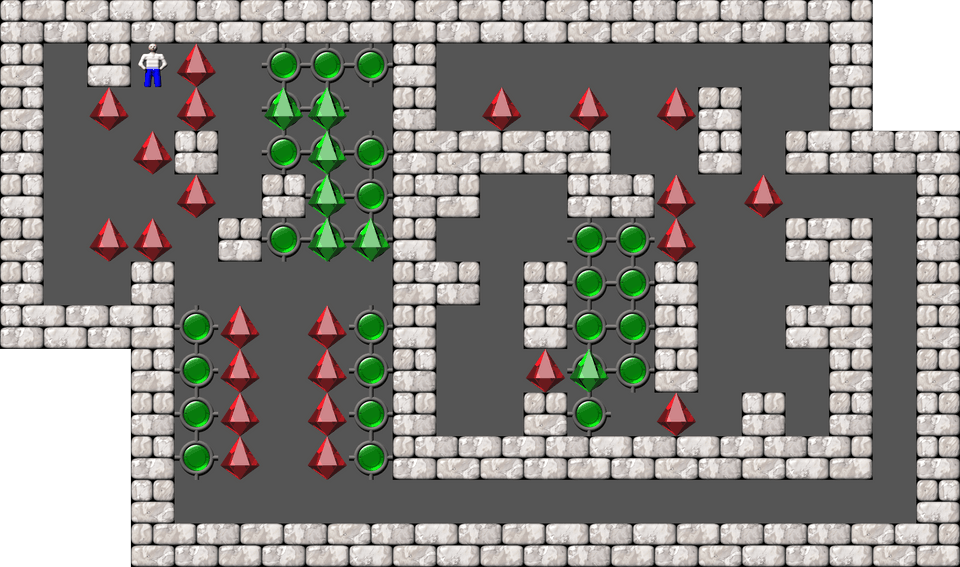 Sokoban Bugs special collection level 57